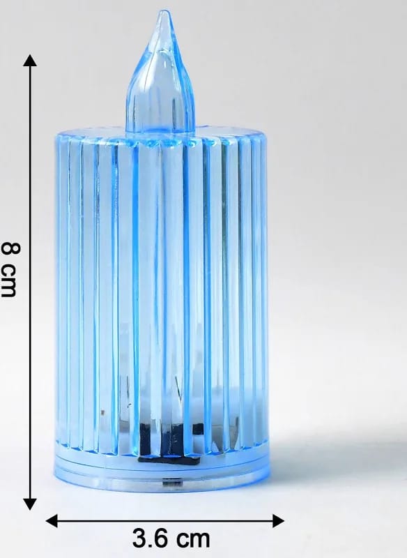 Decorative Flameless Electronic LED Candle Light Set (4 PC)